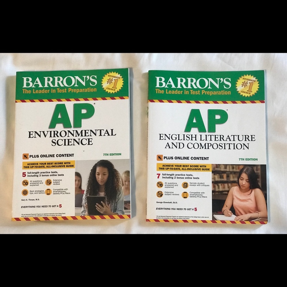 Barron’s AP environmental science and English